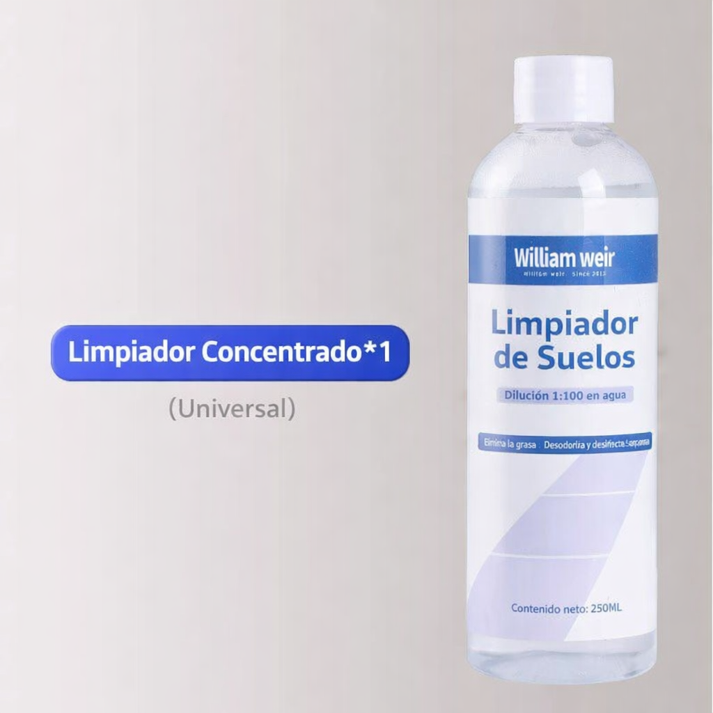 Homio Multi-Surface - Limpiador de suelos para aspiradora Homio en seco y húmedo 250ml