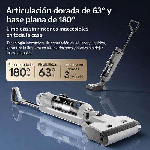 T9 Aspiradora Fregadora Inteligente 3 en 1